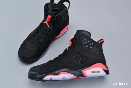 Retro 5627 Infrared 649 Affordable 384664- Black Jordan 6 0623